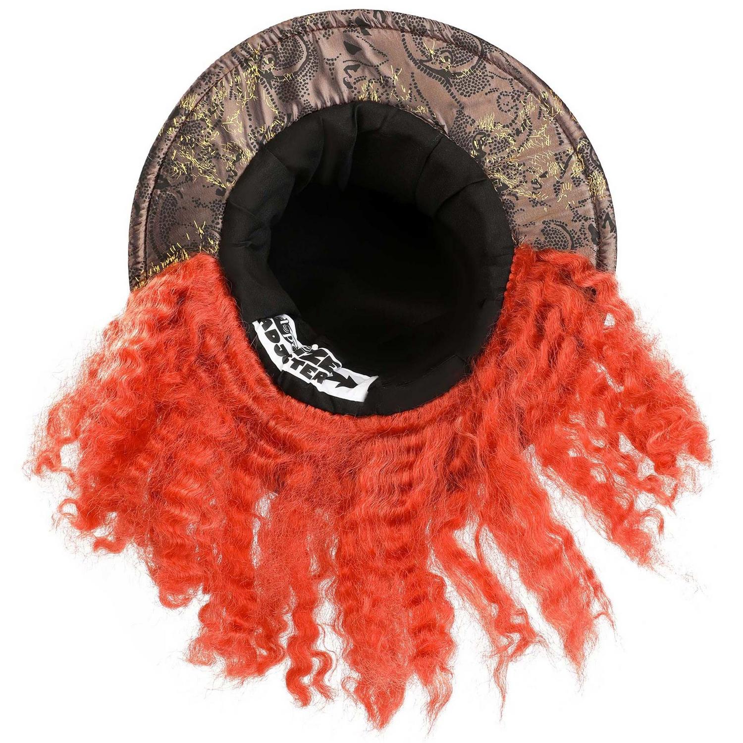 Disney | Alice in Wonderland Mad Hatter Top Hat with Hair | 190236 | under | MULTI