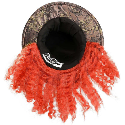 Disney | Alice in Wonderland Mad Hatter Top Hat with Hair | 190236 | under | MULTI