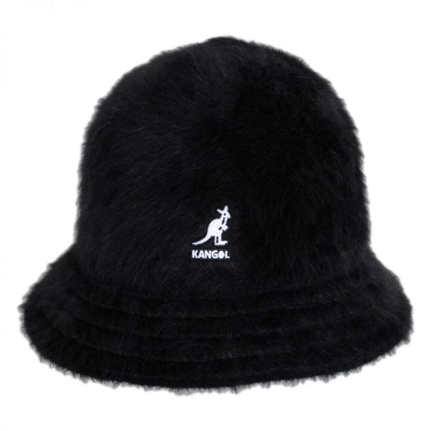 Kangol | Furgora Casual Bucket Hat | 185722 | front | BLACK