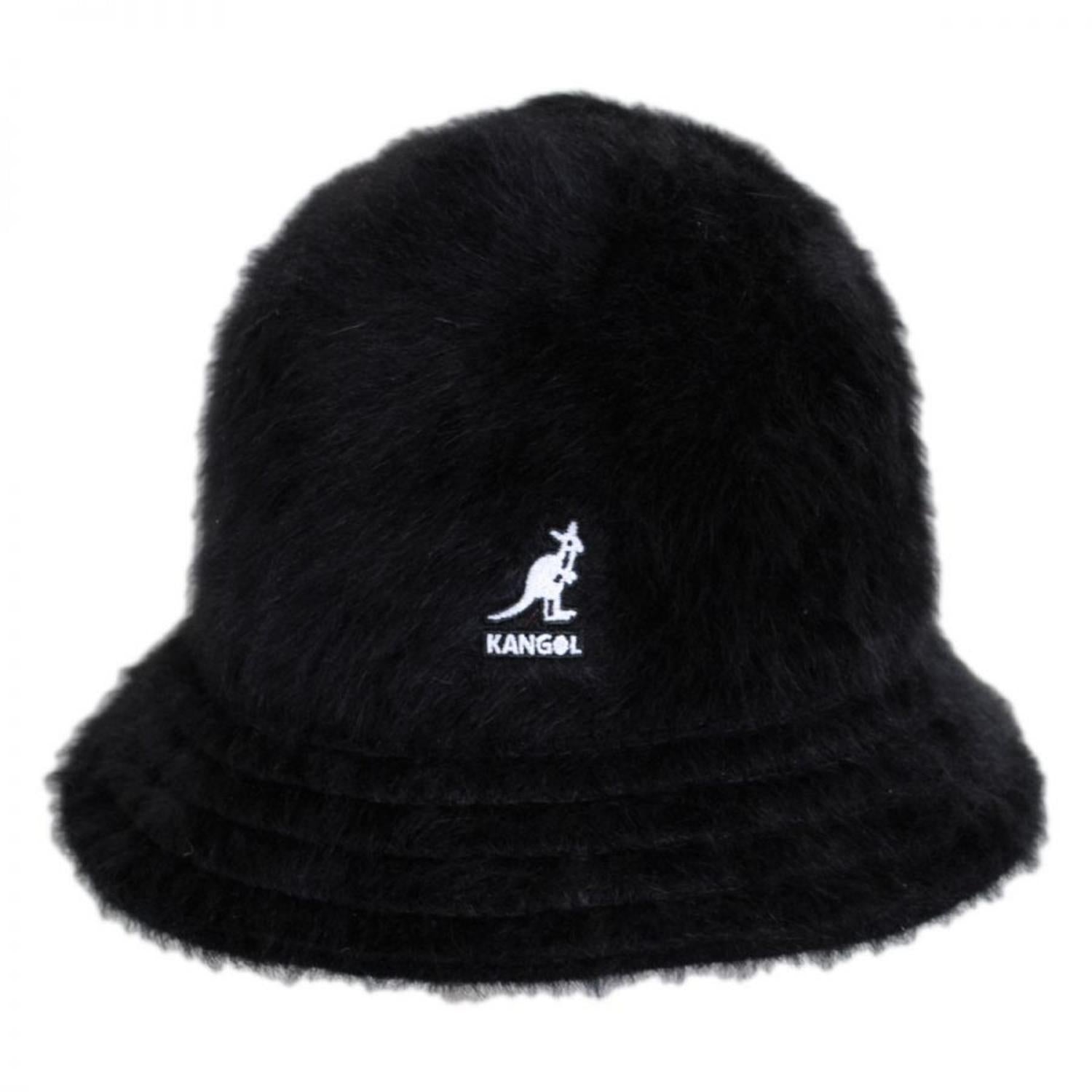 Kangol | Furgora Casual Bucket Hat | 185722 | front | BLACK