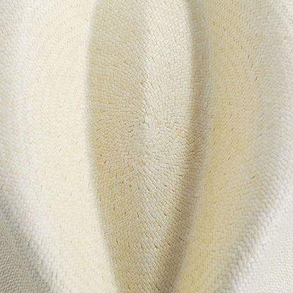 Bigalli | Diego Montecristi Fino Grade 20 Panama Straw Fedora Hat | 129231 | detailone | NATURAL