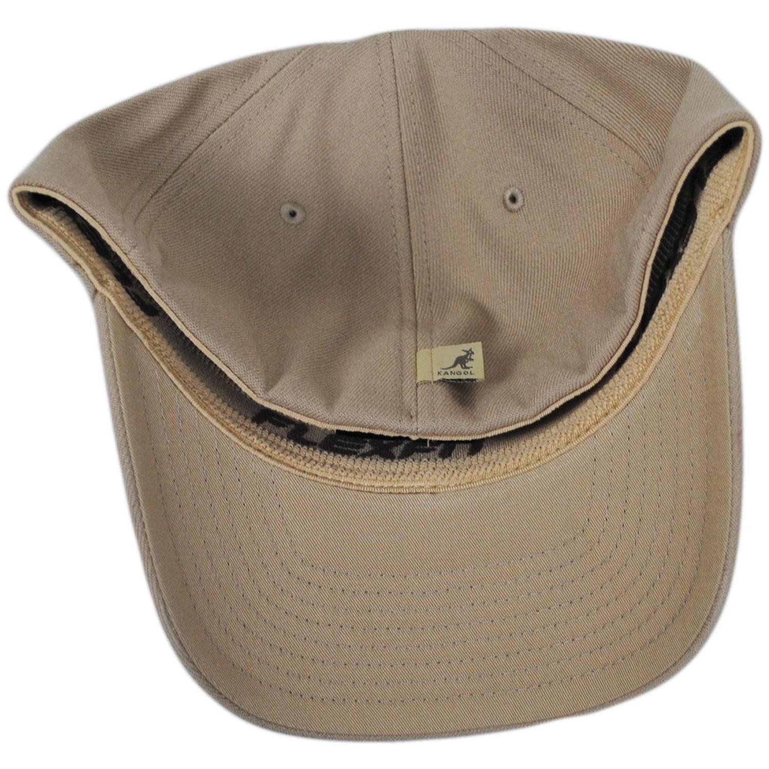 Kangol | Logo Wool Flexfit Fitted Baseball Cap | 201104 | under | TAUPE