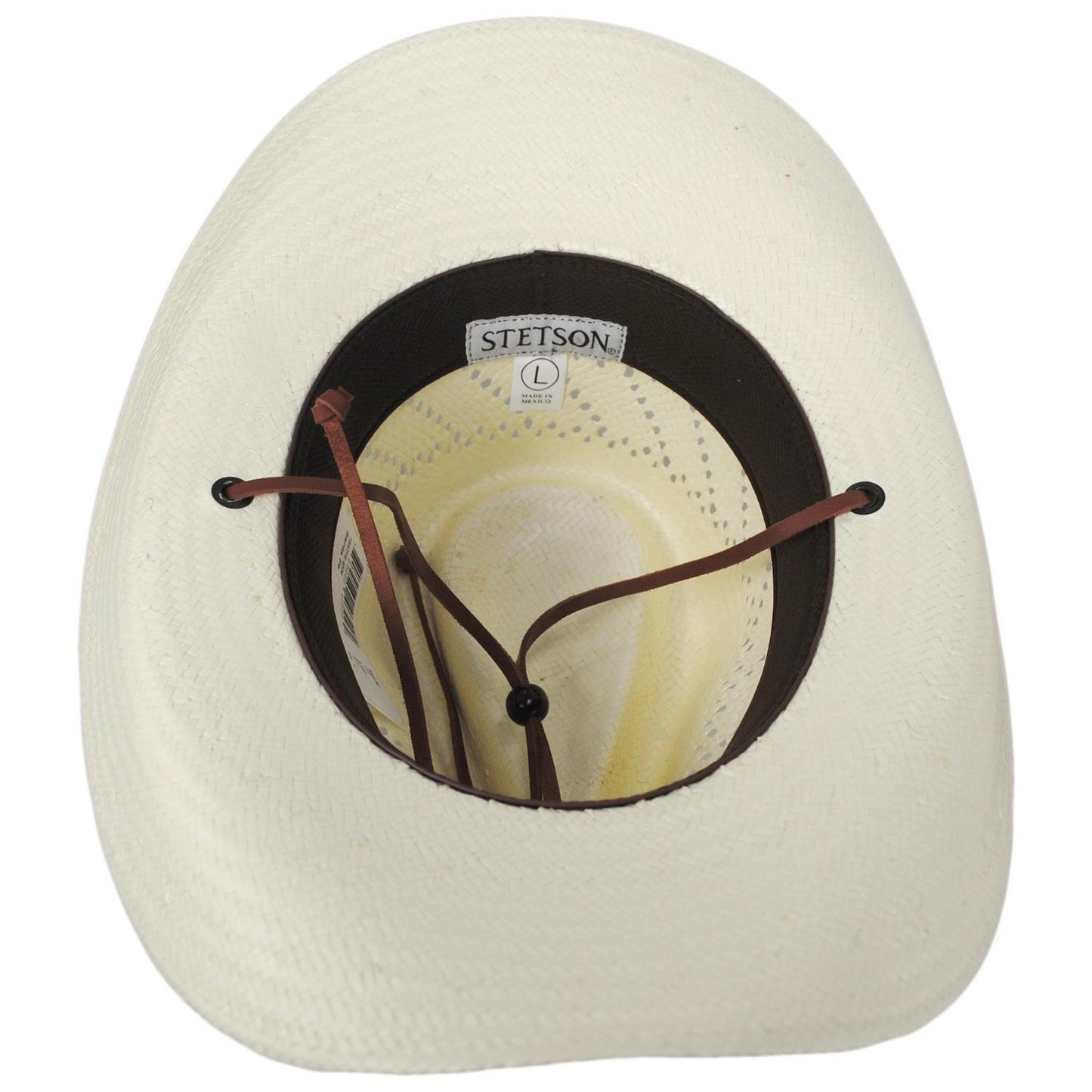 Stetson | Santa Fe Shantung Straw Cowboy Hat | 126937 | under | NATURAL