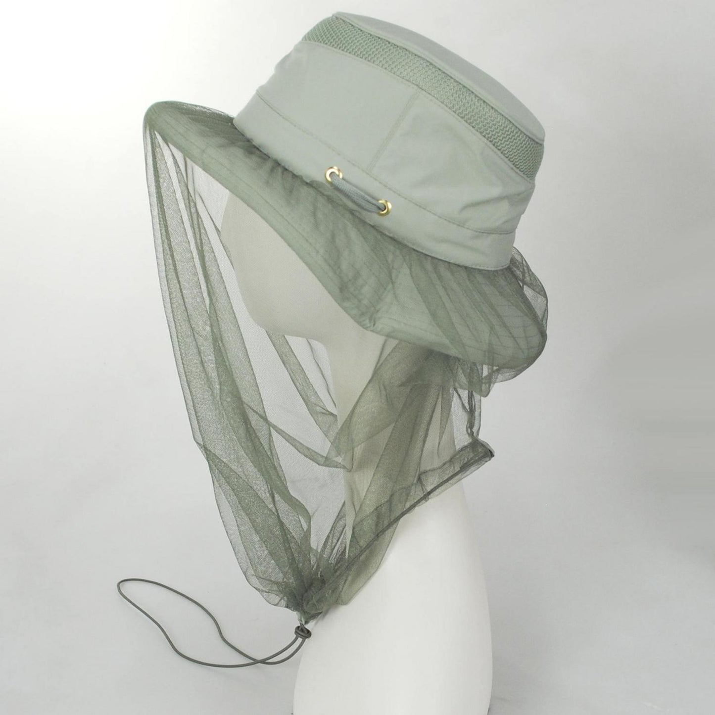 Tilley Endurables | LTM5 Airflo Mosquito Net Hat | 400855 | detailtwo | LIGHT SAGE
