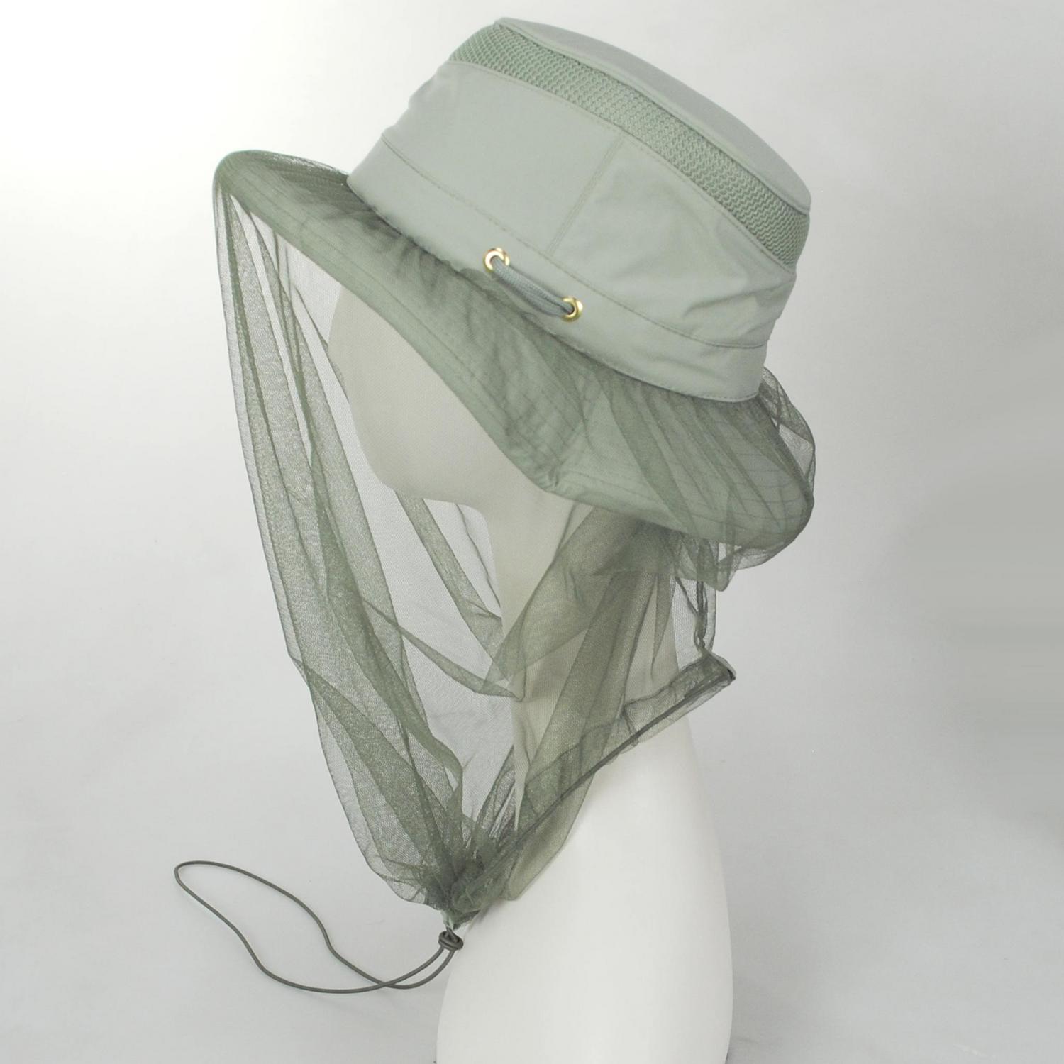 Tilley Endurables | LTM5 Airflo Mosquito Net Hat | 400855 | detailtwo | LIGHT SAGE