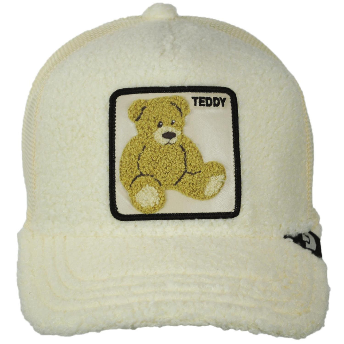 Goorin Bros | Teddy Berber Fleece Trucker Snapback Baseball Cap | 200608 | front | WAX