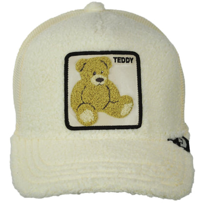 Goorin Bros | Teddy Berber Fleece Trucker Snapback Baseball Cap | 200608 | front | WAX