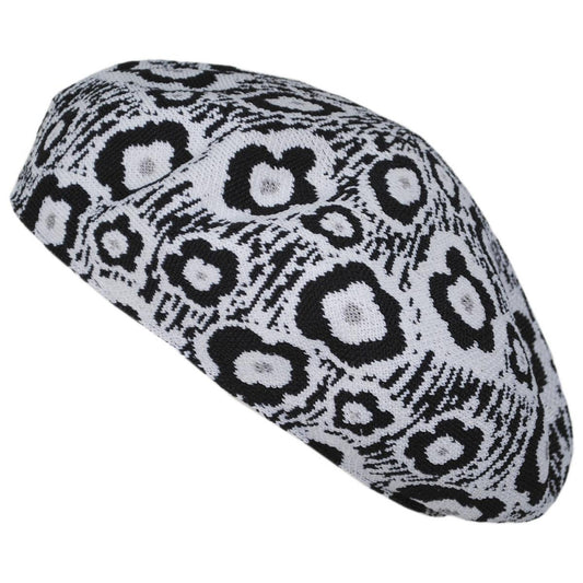Kangol | Retro Flower Tropic Beret | 150927 | lead | BLACK