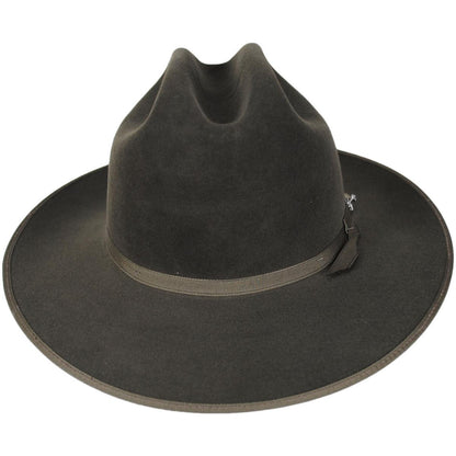 Stetson | Royal Deluxe Open Road Fur Felt Western Hat | 130750 | front | SAGE