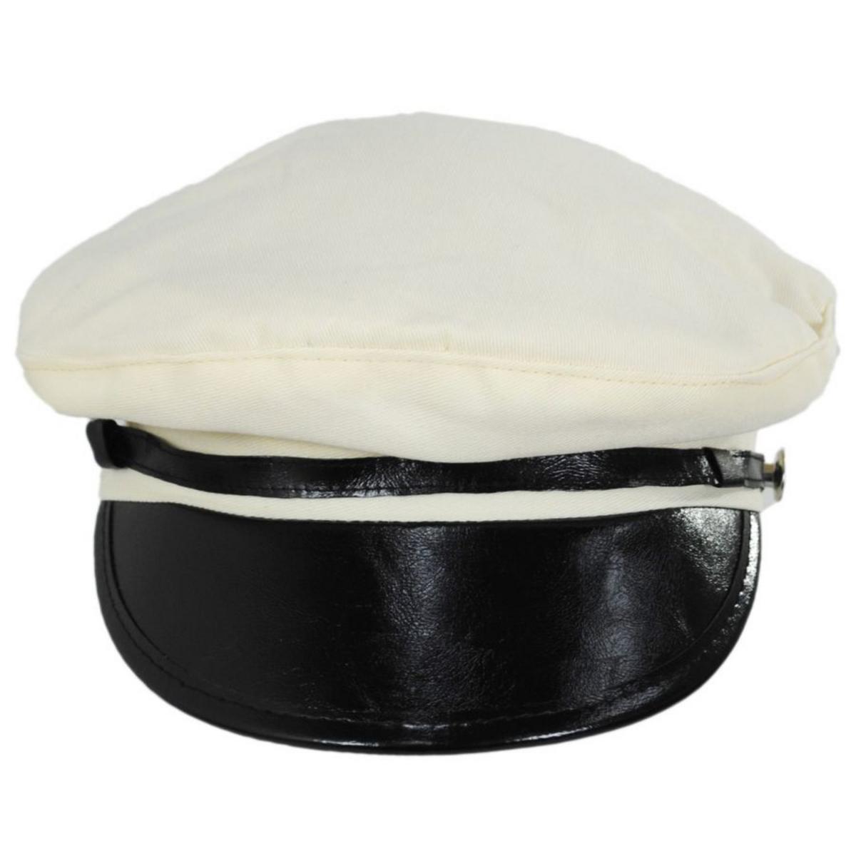 Disney | Jungle Cruise Frank Captain Hat | 190356 | front | IVORY/BLACK
