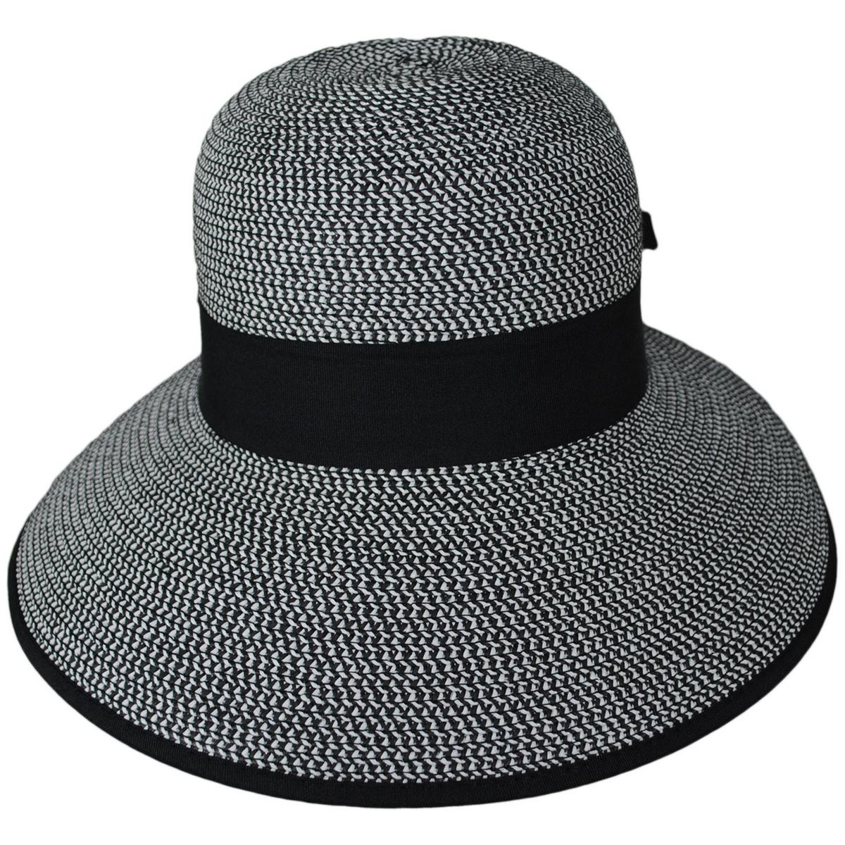 Tweed Toyo Straw Facesaver Cap