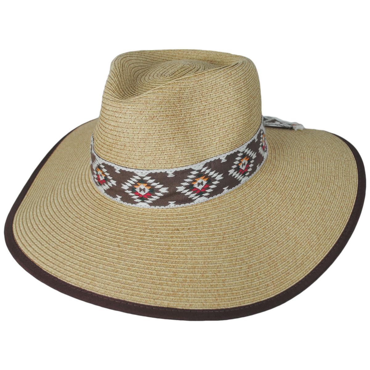 Jeanne Simmons | Cabo Toyo Straw Fedora Hat | 101810 | lead | NATURAL