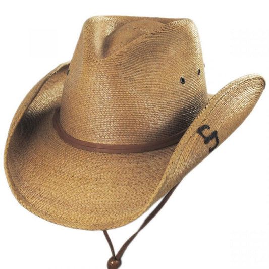 Stetson | Contoy Palm Leaf Straw Western Hat | 126953 | lead | EXTRA TOASTY