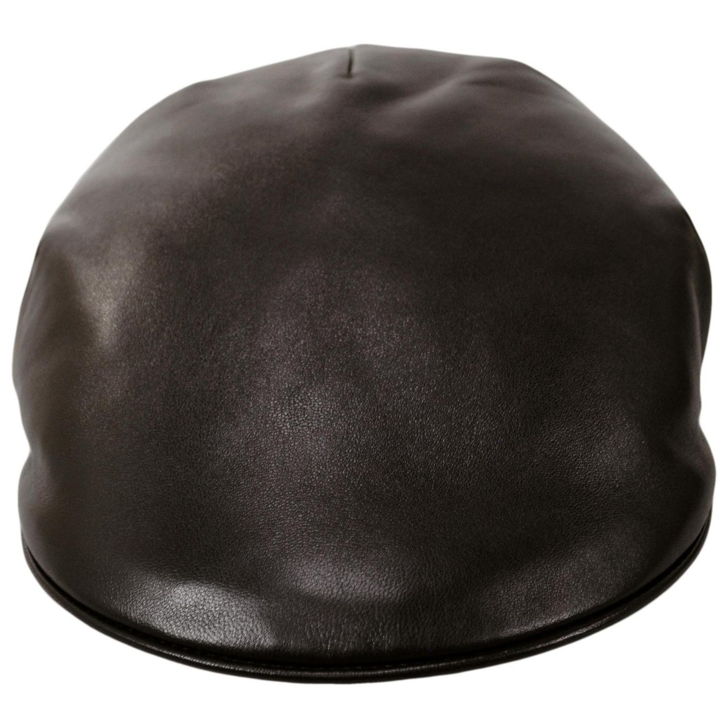 Stefeno Hats | Lambskin Luxe Ascot Cap | 171503 | front | BROWN
