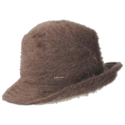Kangol | Furgora Maverick Fedora Hat | 140513 | profile | BROWN