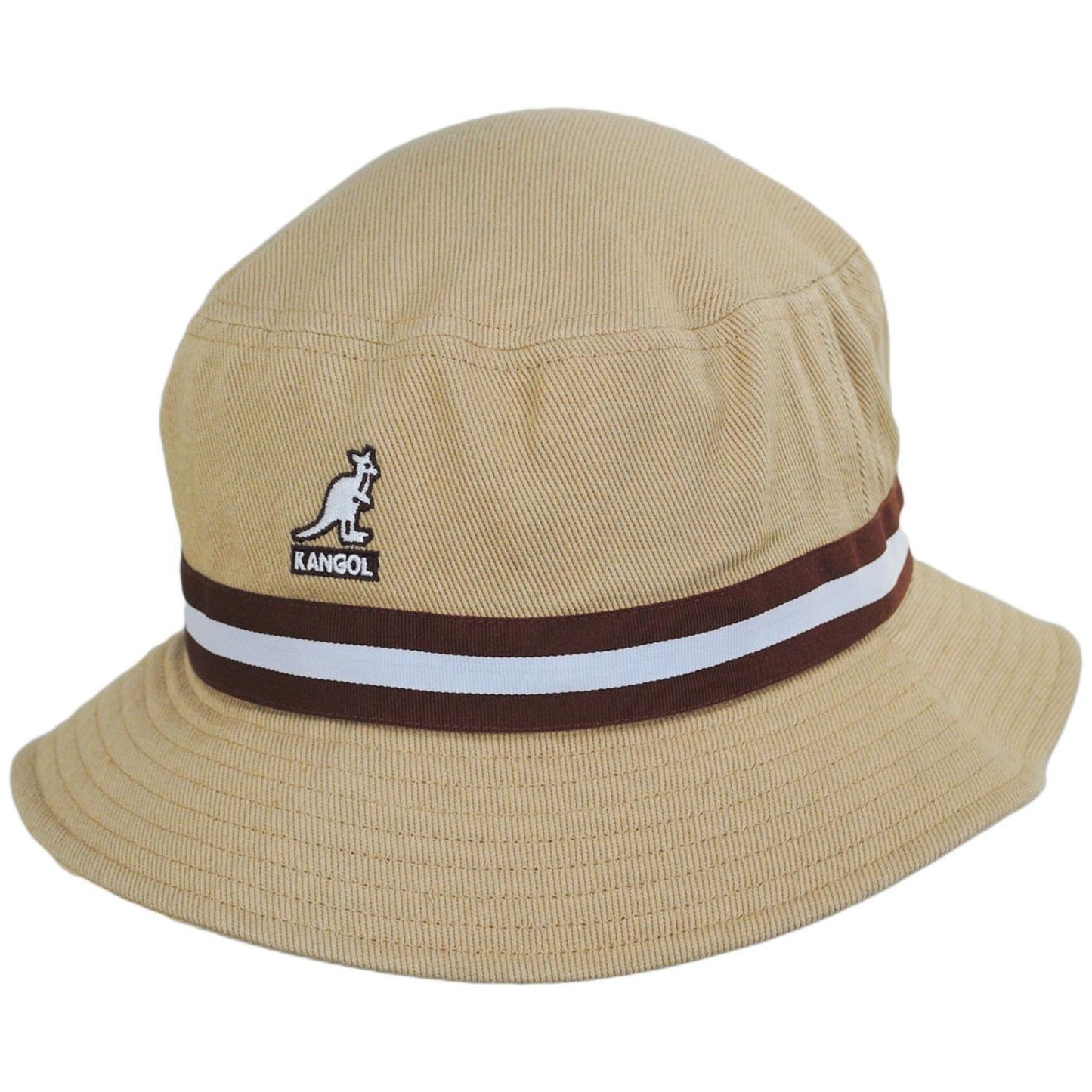 Kangol | Stripe Lahinch Cotton Bucket Hat - Spring | 185718S | lead | OAT