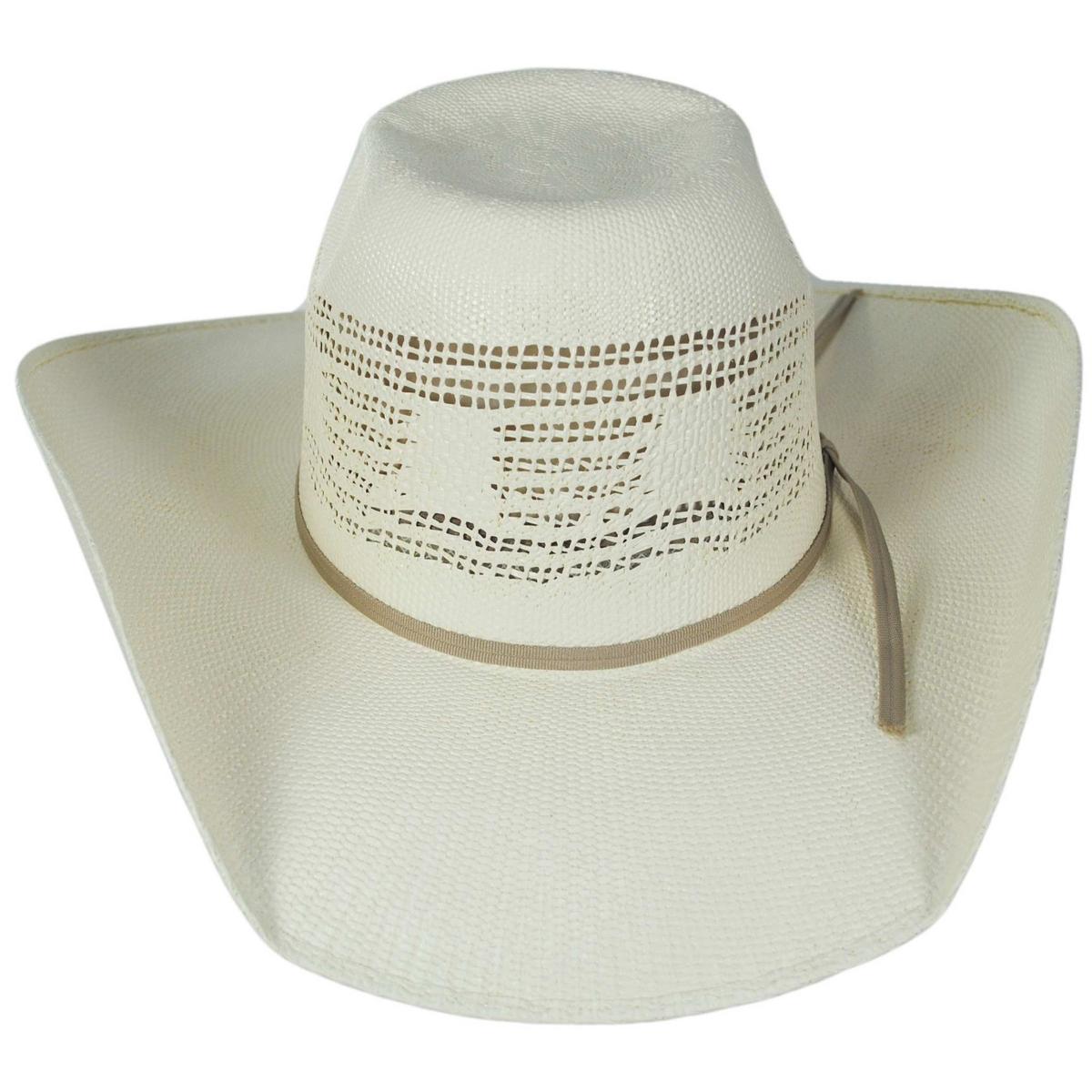 Seager | Freehand Bangora Straw Western Hat | 129453 | front | IVORY