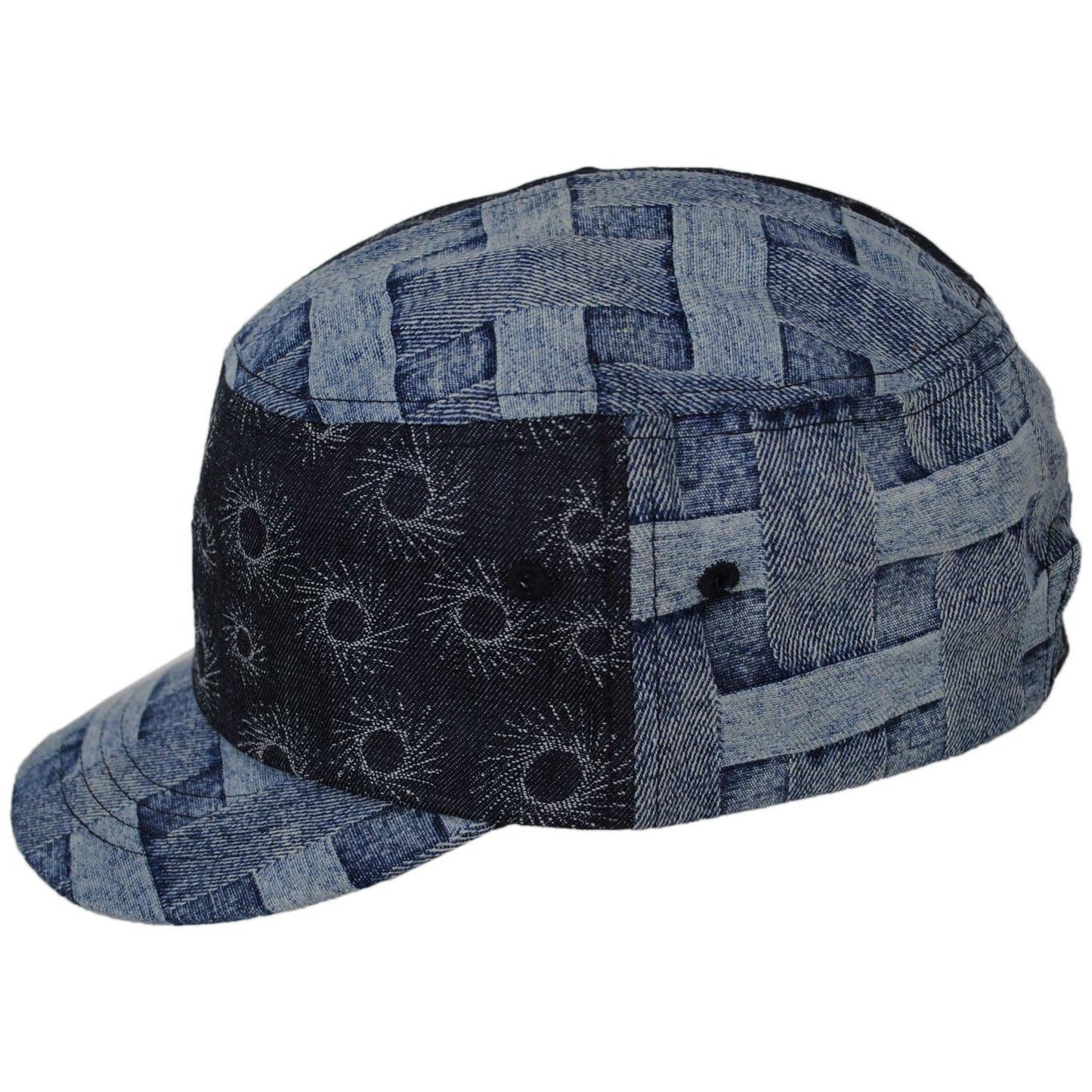 Kangol | Denim Mashup Army Cap | 201142 | profile | BLUE PICNIC