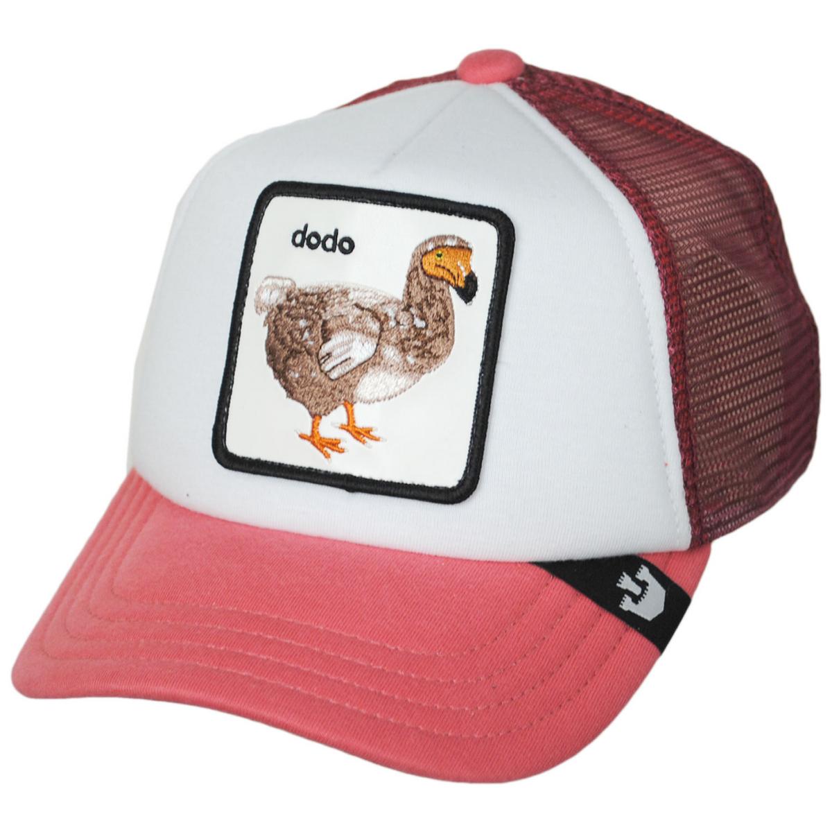 Goorin Bros | Kid's Dodo Mesh Trucker Snapback Baseball Cap | 508935 | lead | RED