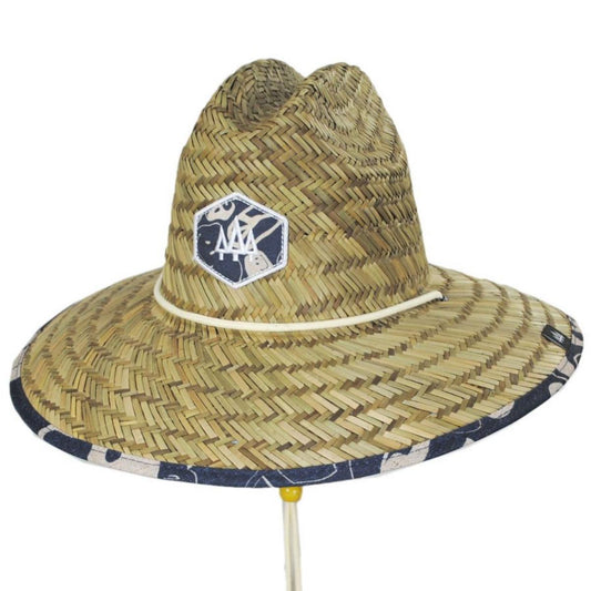 Hemlock Hat Co. | Harvey Straw Lifeguard Hat | 129563 | lead | TAN