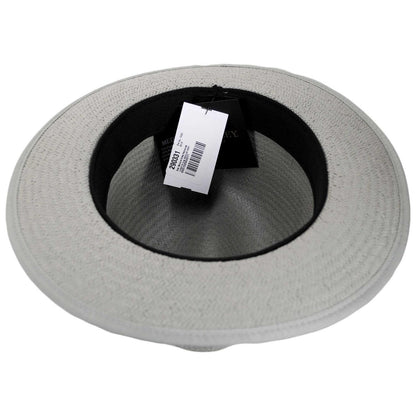 Bailey 1922 | Bran Raindura Straw Fedora Hat | 127937 | under | MEDIUM GREY