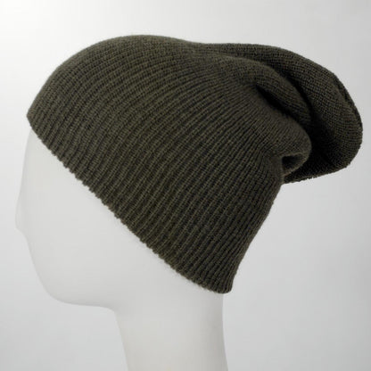 Village Hat Shop | Genuine Government Issue Wool Watch Cap | 503000 | profiletwo | OLIVE DRAB