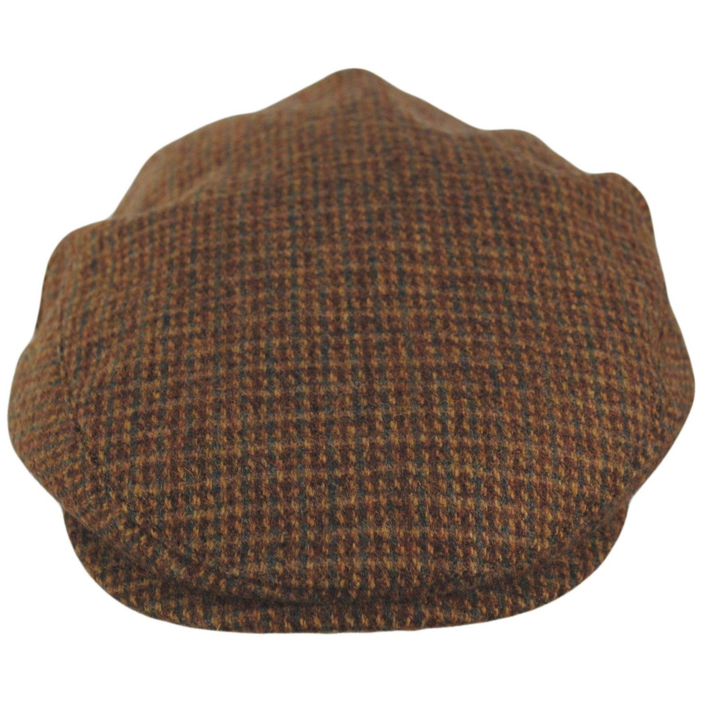 Scala | Tramel Wool Blend Ivy Cap | 160163 | front | AMBER