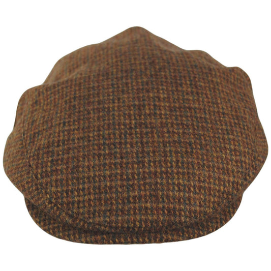 Scala | Tramel Wool Blend Ivy Cap | 160163 | front | AMBER