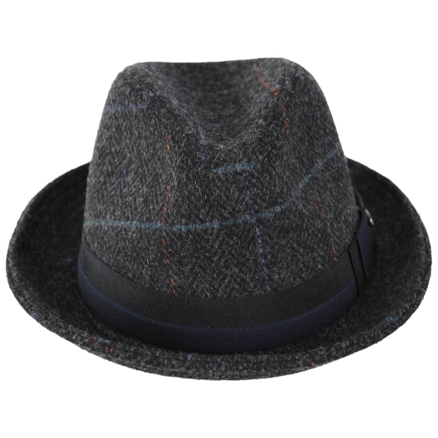Scala | Aden Wool Blend Fedora Hat | 140248 | front | GREY