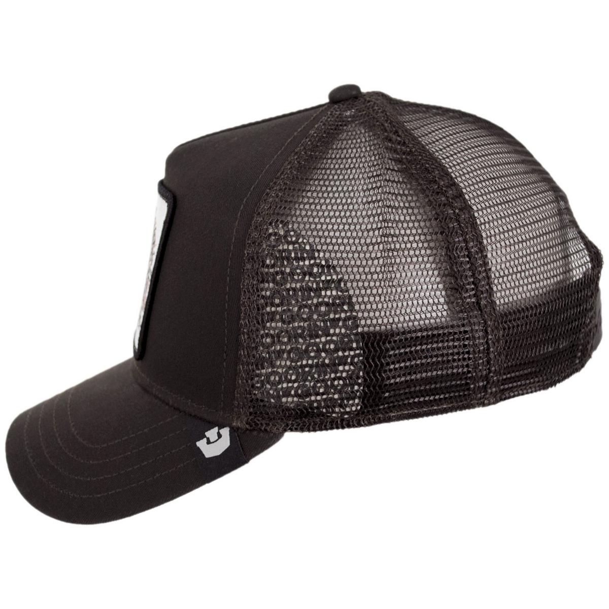 Goorin Bros | Prick Mesh Trucker Snapback Baseball Cap | 200733 | profile | GROUND