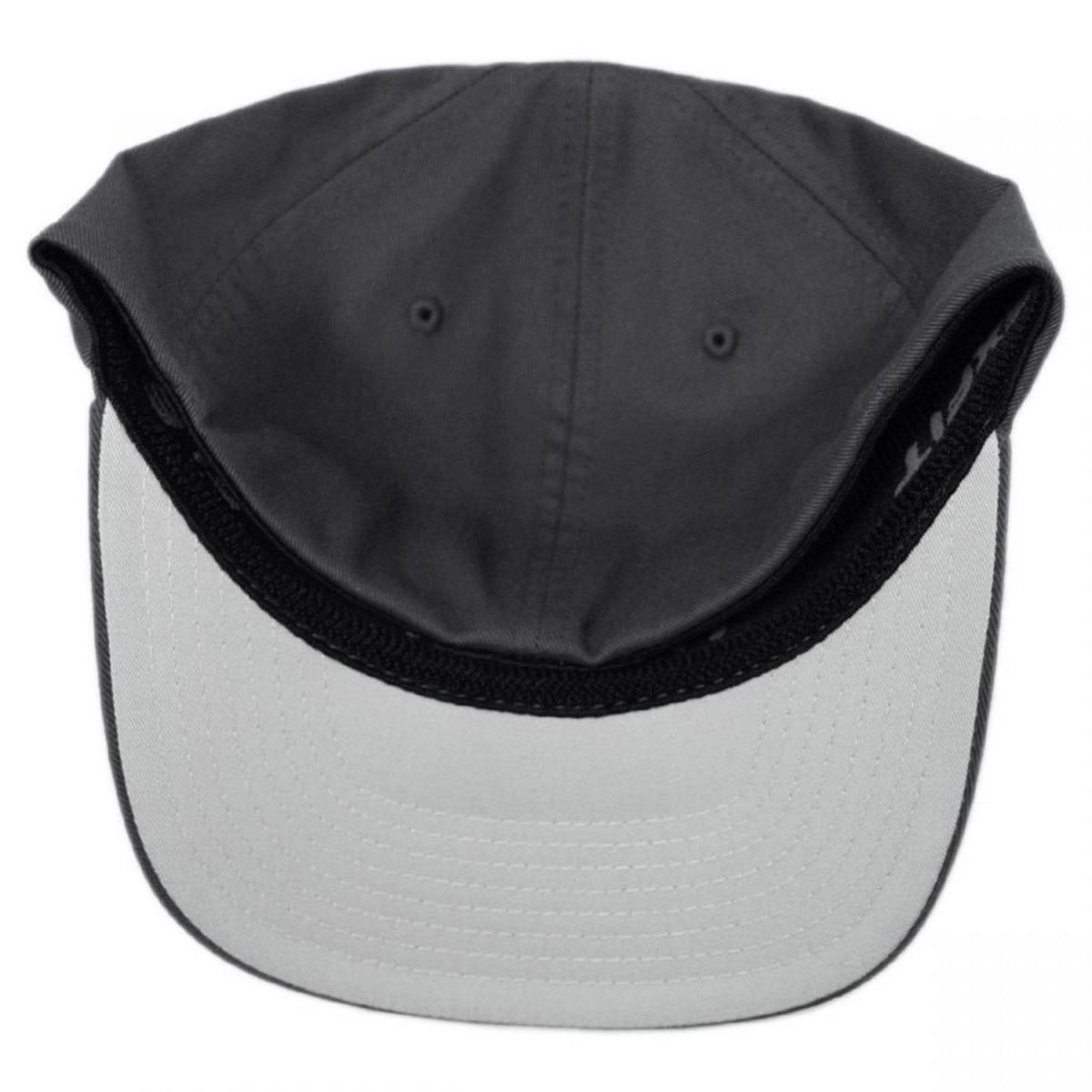 Flexfit | Combed Twill MidPro Flexfit Fitted Baseball Cap | 221502 | under | DARK GREY