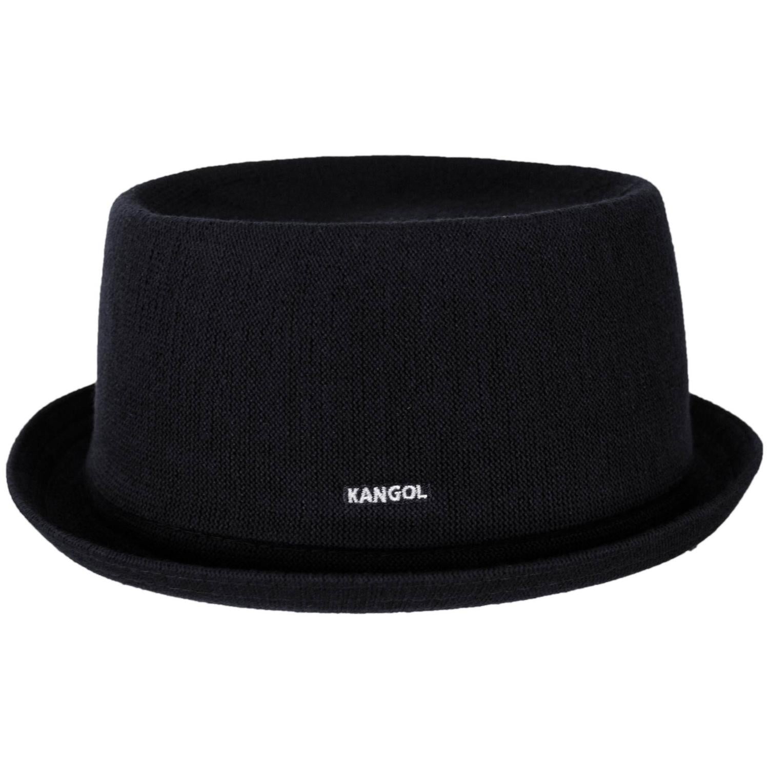 Kangol | Bamboo Mowbray Pork Pie Hat | 185744 | profile | BLACK