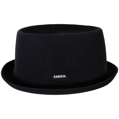 Kangol | Bamboo Mowbray Pork Pie Hat | 185744 | profile | BLACK