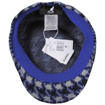 Kangol | Houndstooth 507 Ivy Cap | 161034 | under | BLUE