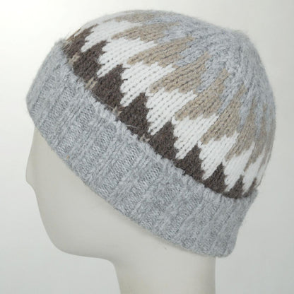 Scala | Kerrigan Recycled Knit Beanie Hat | 500046 | profile | GREY
