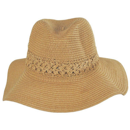 Melbourne Toyo Braid Fedora Hat