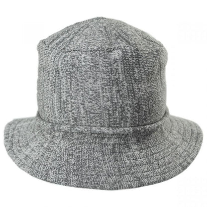 Parkhurst | Beach Cotton Knit Bucket Hat | 187151 | front | GRAPHITE TWIST