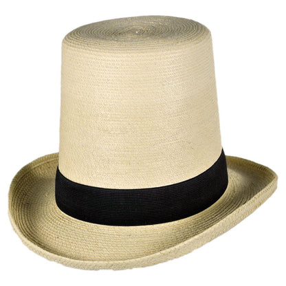 SunBody Hats | Guatemalan Palm Leaf Straw Top Hat | 128211 | lead | NATURAL