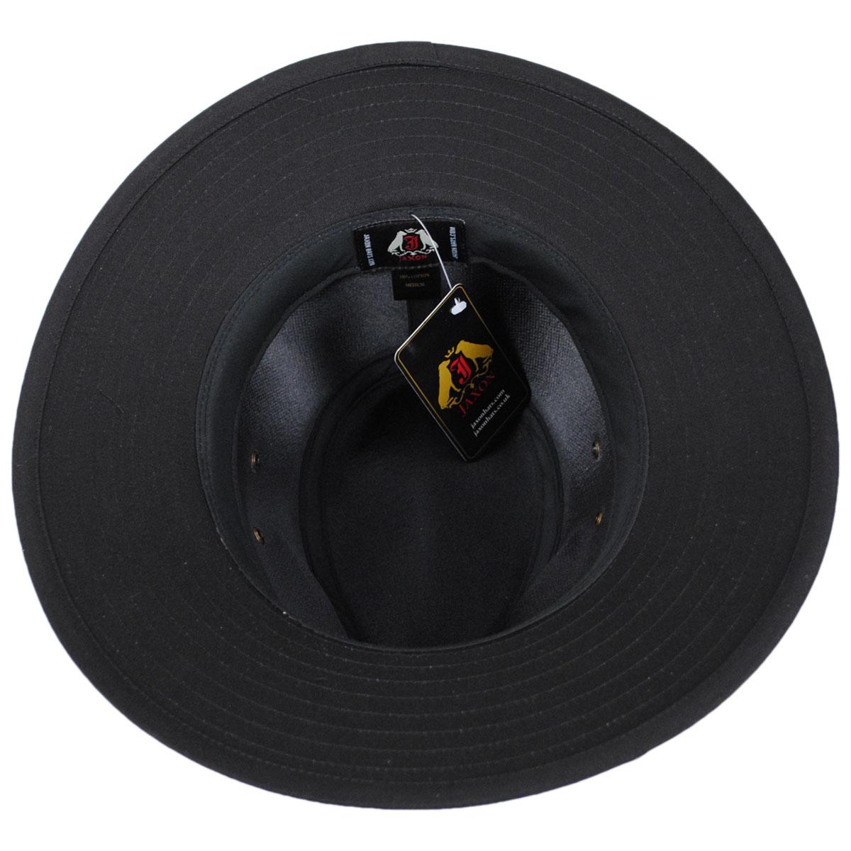 Jaxon Hats | Wholesale Cotton Safari Fedora Hat B2B Pre-Pack | B2B147250 | under | BLACK