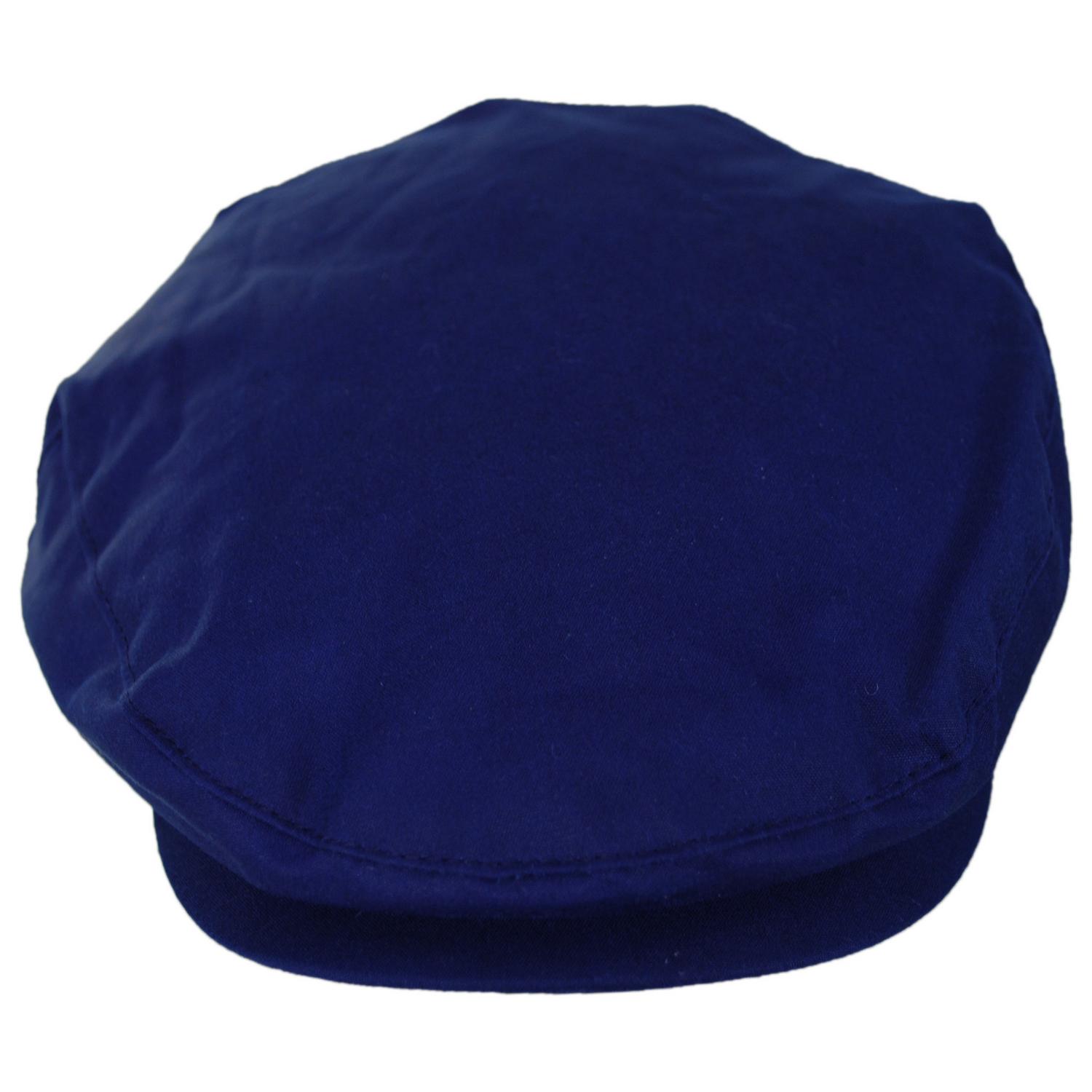 Jaxon & James | British Millerain Wax Cotton Ivy Cap | 170011 | front | NAVY BLUE