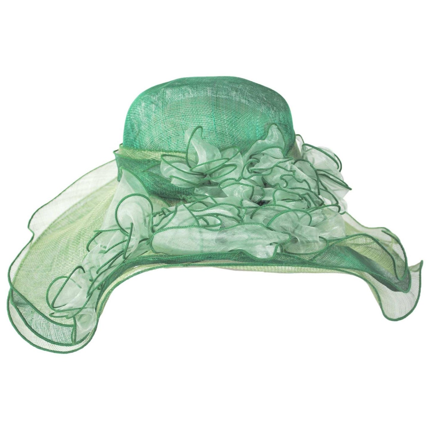 Something Special | Charisma Sinamay Straw Swinger Dress Hat | 121364 | profile | LIGHT GREEN