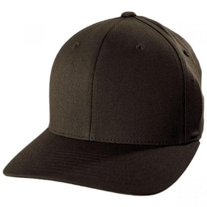 Flexfit | Combed Twill MidPro Flexfit Fitted Baseball Cap | 221502 | lead | BROWN