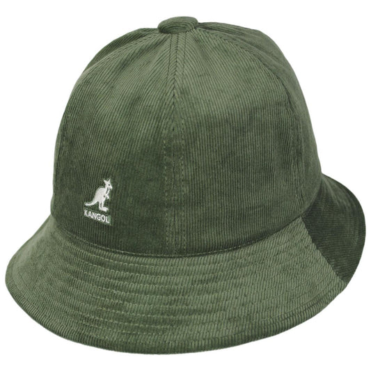 Kangol | Cord Casual Bucket Hat | 185793 | lead | OLIVE
