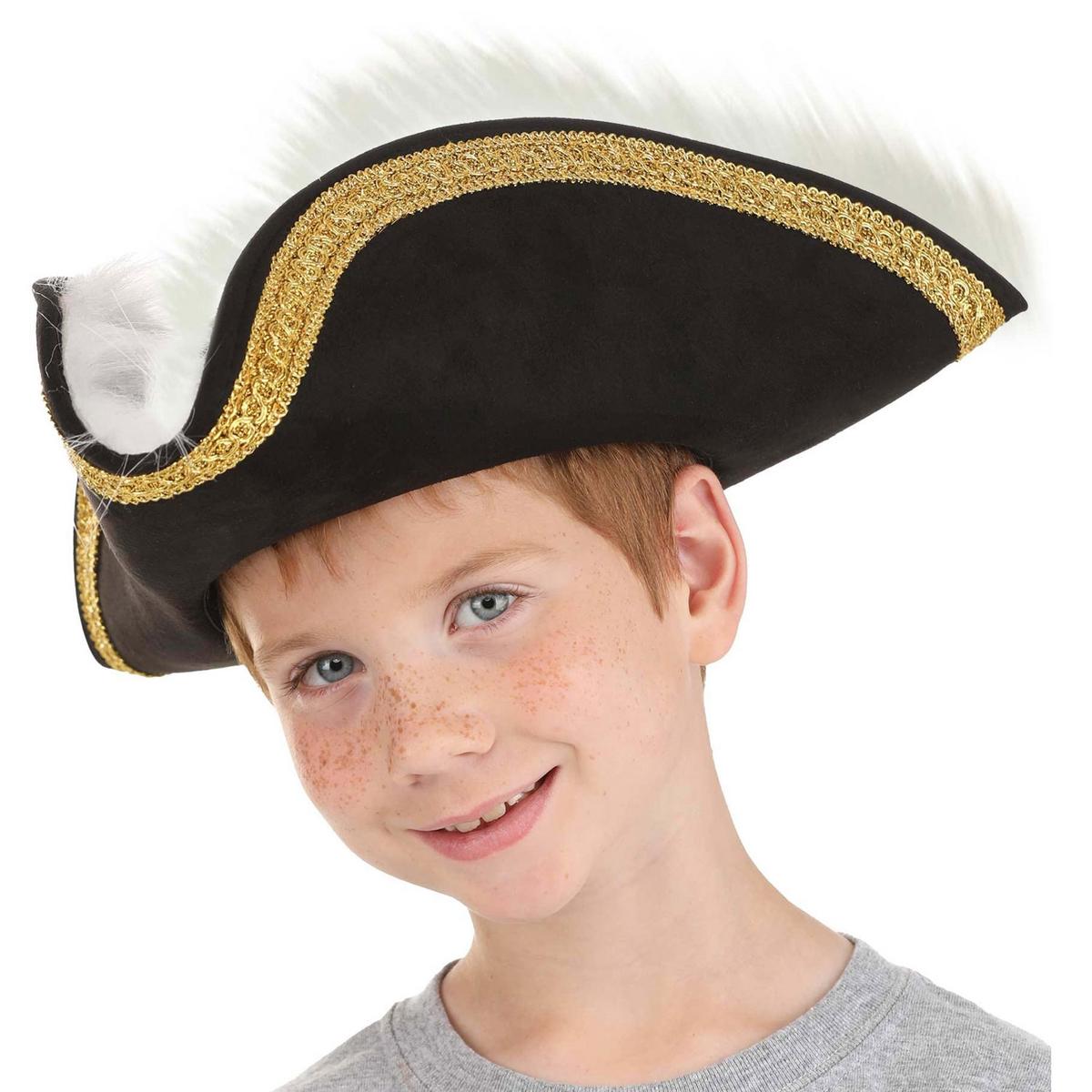 Elope | Kid's Elite Captain Hook Hat | 556001 | lsmone | BLACK/GOLD