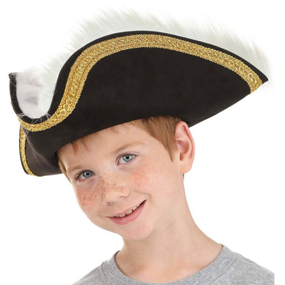 Elope | Kid's Elite Captain Hook Hat | 556001 | lsmone | BLACK/GOLD