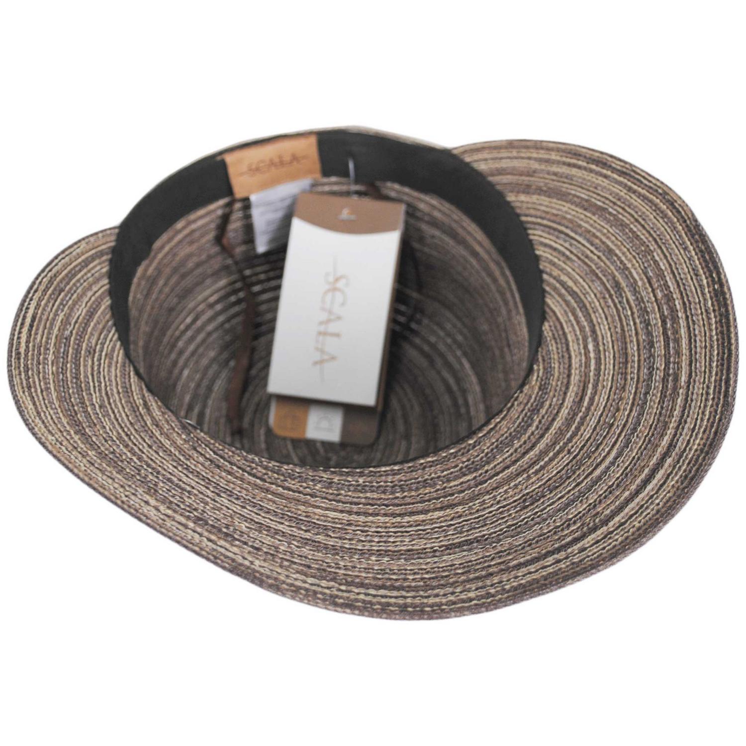 Scala | Teodora Poly Braid Facesaver Cap | 101567 | under | BROWN