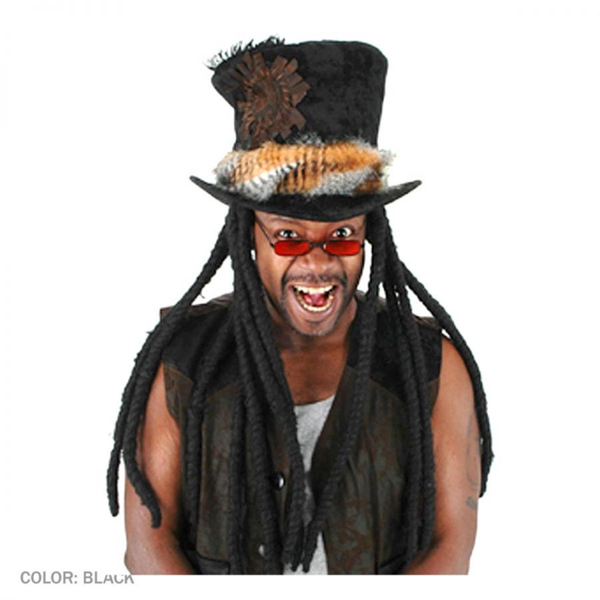 Elope | Medicine Man Top Hat | 190232 | front | BLACK