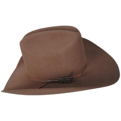 Seager | Longhorn Wool Felt Western Hat | 136404 | profile | FAWN