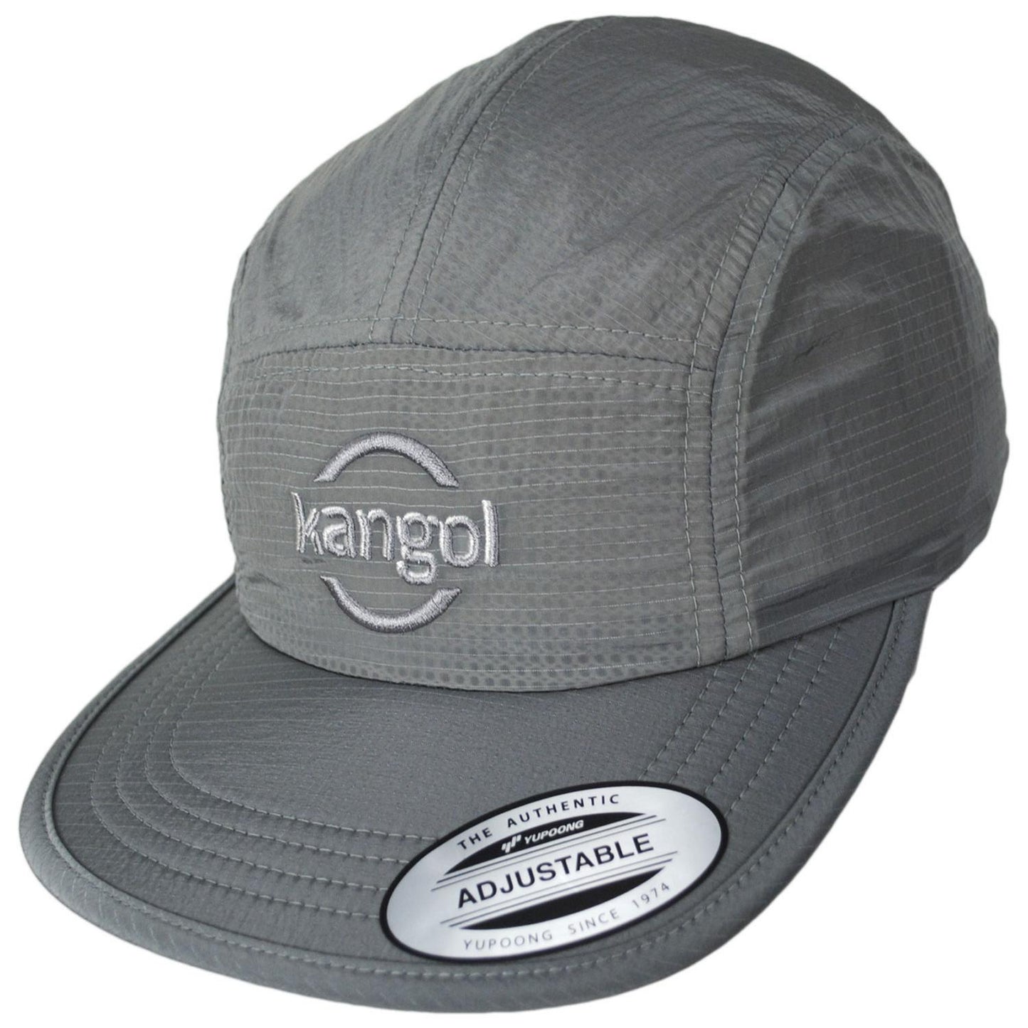 Kangol | Kangol Nylon Jockey Cap | 201138 | lead | WARM GREY