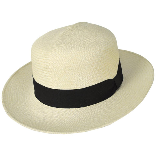 Jaxon Hats | Habana Cuenca Panama Straw Hat | 127105 | lead | NATURAL